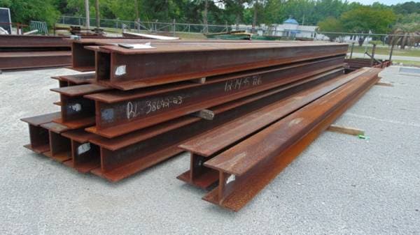 Steel I-beams
